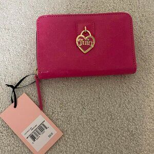Juicy Couture Simply Perfect Everything Multicompartment Bifold Wallet Pink NEW